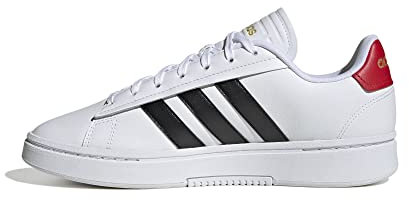 Adidas Tennis Shoe Grand Court Alpha, FTWR White/Core Black/Better Scarlet, H06106, 42 2/3 EU