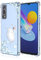 Topme Phone Case for vivo Y52 5G / vivo Y72 5G (6.58 Inches), Soft TPU Silicone Transparent Painted Pattern Mobile Phone Case - Ballerina 1