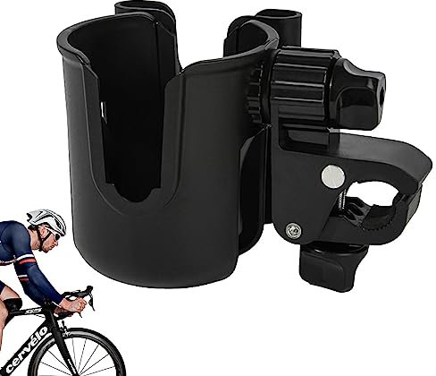 Pram Cup Holder- Drink Coffee Cup Holder With Phone Holder Organizer| Baby Bottle Organizer For Stroller, Pushchair, Wheelchair, Walker