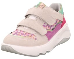 Superfit Mädchen Melody Sneaker, Mehrfarbig 9030, 32 EU Weit