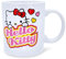 Sanrio Hello Kitty Peek-A-Boo Hearts Tazza in ceramica | Tazza da caffè per tè, espresso, cacao | Contiene 350 ml
