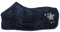 netproshop Pferde Abschwitzdecke Lou Lou Dunkelblau mit Sternen Plüsch 85/95/110 cm, Groesse:110, Farbe:Dunkelblau