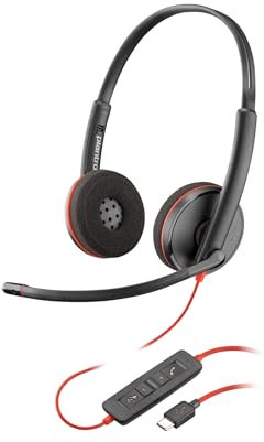 HP Casque stéréo USB-C Poly BW 3220
