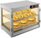 Lilyeriy Warmhaltevitrine 800W Gewerblicher 2-Etagen Heißtheke Speisenwärmer Warmhaltetheke Thermostat 30-85°C Restaurant Kantinen Bäckereien (2-Etagen)