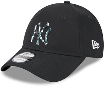 New Era New York Yankees Baseball Cap Camouflage Logo NY verstellbar Kappe MLB schwarz - One-Size