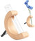 Auto Vase Vent Clip | Auto Vase Auto Blume | Vase Auto Armaturenbrett | Minii Auto Blumenvase Vent Clip | Blumenvase geeignet für Frischpflanzen | Auto Vent Anzucht | Auto Charm Buchenholz Modell