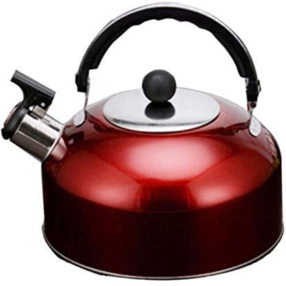 CAFIEDR 1Pc Edelstahl 3L Wasserkocher Induktion Herd Camping Wasserkocher Herd Pfeifen Wasser Gas Teekanne Kochen Werkzeuge Küche