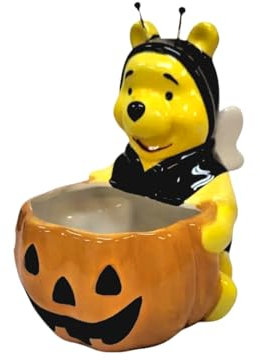 Disney Winnie the Pooh Halloween Figural Candy Bowl Halloween Decor Halloween Cucina | Licenziatario ufficiale