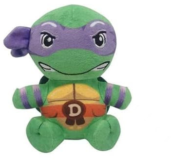 Teenage Mutant Turtles Raphael Junior Kuscheltier , Sammelbare Kuscheltieretiere ,Ninja Kinderspielzeug ,16cm,lila