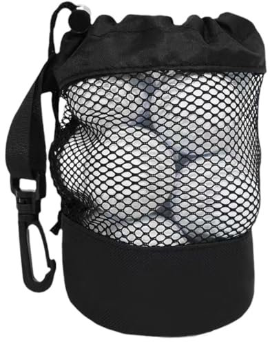 XUKZIMA 1 Pcs Golf Balls Storage Bag Portable Mesh Golf Balls Net Bag Tennis for Storage Baseball Tennis Ping Pong Sports Shoes Carry