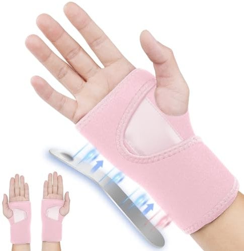 ACWOO Handgelenk Bandagen, Handgelenkstütze, Bandage Handgelenk Damen und Herren für Tendinitis,Arthritis,Verstauchungserholung(Rechts)