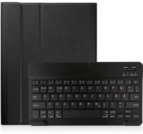 humblebe Schutzhülle mit Abnehmbarer Tastatur für iPad 9.7 Zoll (2., 3. und 4. Generation) QWERTZ Keyboard