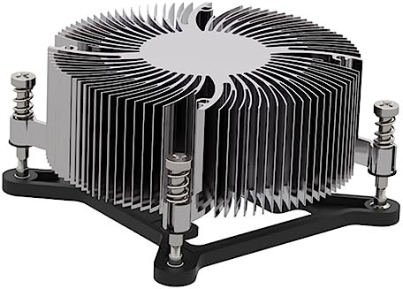 Artibetter Cooling Master Cpu Cooler Low Profile Rgb Cpu Air Cooler Fan for Computer Heat Sink