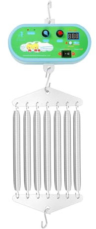 12W Elektrische Babyschaukel Controller 60-240min Timing,10 Musik und 10 Geschwindigkeiten verstellbar,Automatisch-Schwingfeder Hängende elektrische Wiege-Steuerung bis zu 20 kg