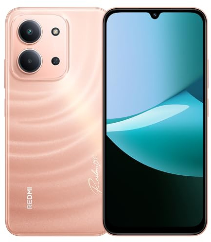 XIAOMI Redmi 15C 4G Smartphone, 6Go+128 Go, 6.9, Orange Clair Telephone, 6000 mAh, système Double caméra IA 50 MP, Charge Turbo 33 W, HyperOS 2, avec Chargeur, NFC Non Pris en Charge