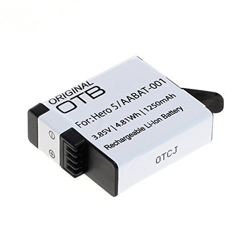 OTB Akku für GoPro Hero 5 Black / AABAT-001 (1250mAh/4,81Wh)