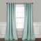 Lush Decor, Coppia di tende oscuranti isolate con occhielli, 132 x 241,3 cm (larghezza x lunghezza), design classico e moderno, decorazione per finestre, tende lunghe per soggiorno, camera da letto o