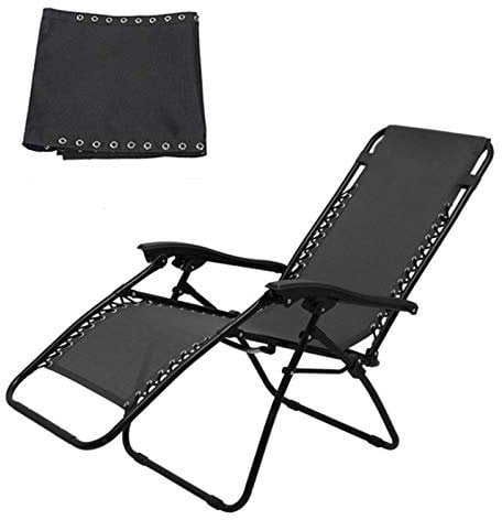 sunflowerany Ersatz Segeltuch Ersatz-Bezug Für Relax-Liegestuhl Ersatzgewebetuch Für Zero Gravity Gartenstuhl Lounger Chair Stuhl Sonnenliege (Nur Die Leinwand)
