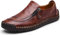 Herren Mokassins Business Schuhe Slip On Loafers Freizeit Schuhe Handgemachte Weiche Flacher Lederschuhe Walk Derbys Oxford…
