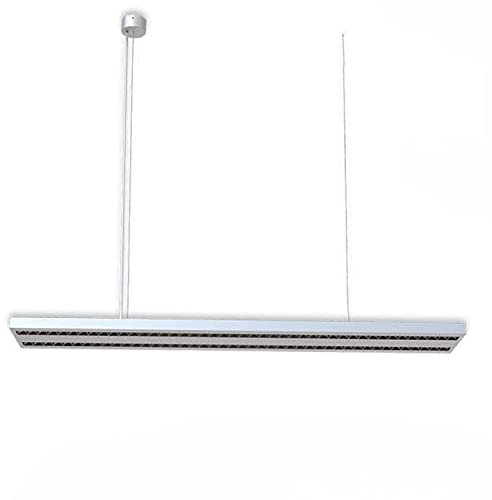 LED Büro Hänge-/ Pendelleuchte Raster Up+Down, 30+30W, anreihbar, UGR6, silber, 4000K,dimmbar