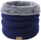 HYUET Winter Schlauchschal Loop Schal Rundschal Dick Fleece Halswärmer Gefüttert Weichem Thermo Halsschlauch Halstuch Schlauch Nackenwärmer Herren Damen Winter zum Sport Ski Herren Damen