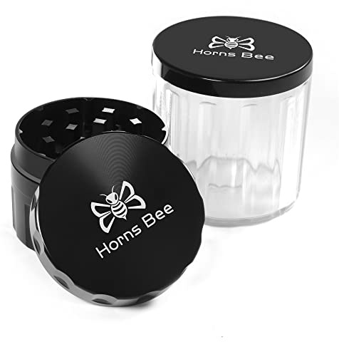 Horns Bee Protable Herb Grinder - Cone Rolling Machine 6 Loader at Once (Pre-Roll Cones Included), All-in-One Cone Loader, Pre Roll Machine Spice Grinders for Herbs Accessories with Mess-Free Loading