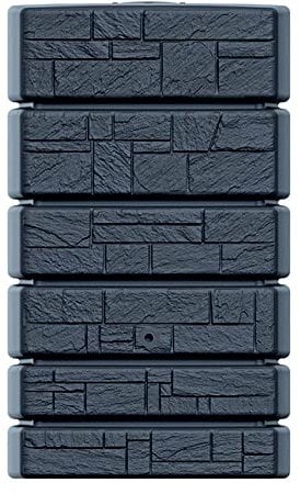 TOWER STONE 500L Wassersammelfass, Abmessungen (mm) 775x583x1300, Farbe Anthrazit