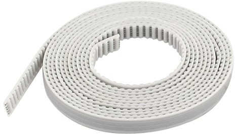 Ruilogod T2.5-6 2Meter 6mm Breite 2,5 mm Pitch Open End Zahnriemen für 3D-Drucker