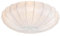 Qazqa - Design Japandi Deckenleuchte I Deckenlampe I Lampe I Leuchte Weiß Seide 60cm 5-flammig - Plu I Wohnzimmer I Schlafzimmer - Textil Rund - LED geeignet E27