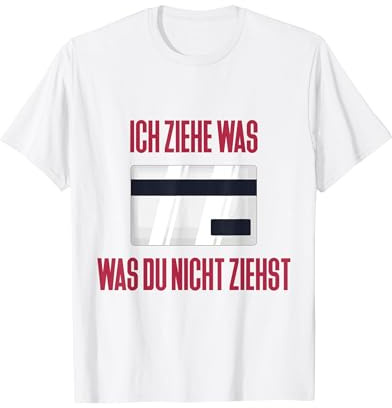 Ich Ziehe was was Du Nicht Ziehst Spruch Tekk HardTekk Raven T-Shirt