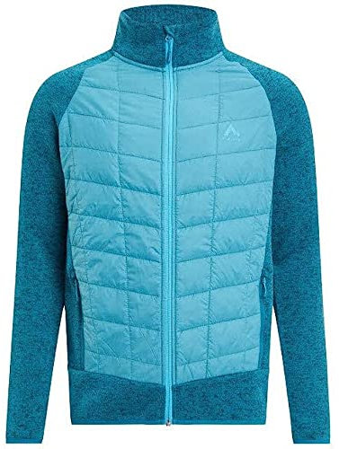 McKINLEY Skeena Jacke Melange/Blue Petrol 4XL