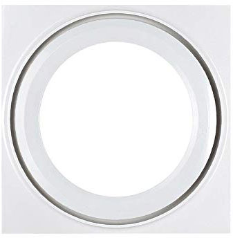 CAZARU Ventilador doméstico, Extractor de baño, Ventana de Techo y Ventilador de Pared con Luces LED integradas y Controladores LED