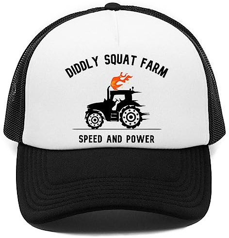 Vendax Diddly Squat Farm Shop Logo Tractor Kappe Baseball Rapper Cap