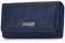 ekavale Portemonnaie Damen mit vielen Kartenfächern - Geldbörse aus Kunstleder - Geldbeutel für Frauen - Brieftasche Damen (Navy)