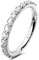 OUFER 16G Piercings Helix Echt Silber 925 CZ Rook Tragus Conch Clicker Cartilage Earring Hoop Daith Knorpel Ohrring Ohrpiercing Nasenring Nase Nose Ring Körperschmuck