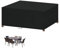 VANSHEIM Housse Protection Mobilier de Jardin Housse Salon de Jardin Exterieur Housse Protection Table Jardin Impermeable Bâche Table Jardin 420D Tissu Oxford Housse de Protection 150x90x75cm