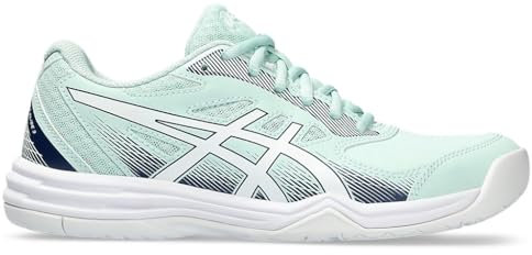 Asics Damen Court Slide 3 Sneaker, Hellblau und Weiß, 43.5 EU