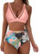 klamotten damen damen unterhosen baumwolle schnorchel unterwäschedamen sexy black pink zweiteiler damen elegant bandeau tankini oberteil sport handtuch bikini uv durchlässig retro badeanzug bades