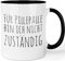 Tasse mit Spruch - Für Pillepalle bin ich nicht zuständig - lustige Bürotasse Arbeitskollegen - Sarkasmus Sprüche Kaffeetasse - beidseitig bedruckt Farbe: Schwarz