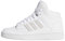 adidas Unisex bebé Hoops 4.0 Shoes, FTWR White/Pink Fusion/Grey Two, 25 1/2 EU