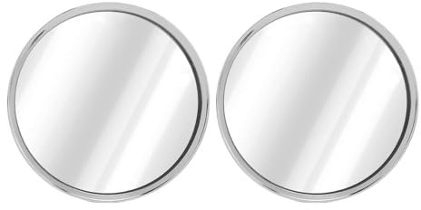 Runde Verchromte Außenspiegel, Manuell Klappbare Außenrückspiegel für Impala 1963–1964, Nova 1962–1965 mit Zinklegierungsmaterial