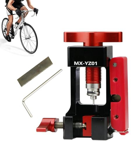 Fahrrad-Nadelwerkzeug, Fahrrad-Hydraulikschlauchschneider | Schlauchschneidewerkzeuge Bremsleitungen Hydraulischer Scheibenbremsnadeltreiber,Robustes Fahrrad-Hydraulikschlauch-Anschluss-Einsatzwerkzeu
