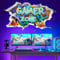 TOARTi Gamer Zone 3D Wall Stickers for Gamer Bedroom Accessories,Gaming Vinyl Wall Decal,Gaming Wall Stickers,Video Game Removable Wall Art playroom Decor for Teens(Mint Green)
