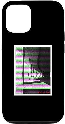 Hülle für iPhone 15 Pro Fibonacci-Stil Fotografie Art Vaporwave Aesthetic Retro