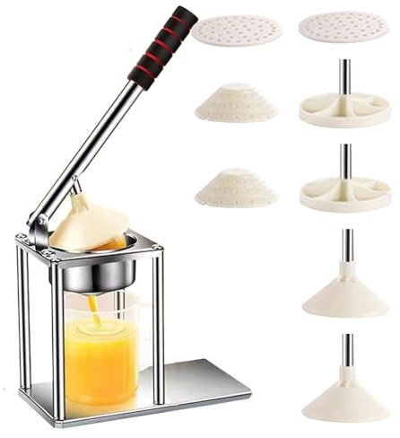 Extracteur de jus manuel - Extracteur en acier inoxydable professionnel - Presse-agrumes commercial pour citron et orange