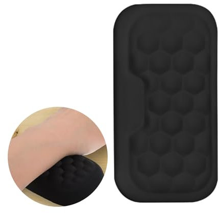 Ergonomic Wrist Rest Armrest Pad, Memory Foam Mouse Wrist Rest, Armrest Wrist Armrest Rest Mouse Pad with Anti - Slip Base, Relieve Elbow Pain for Computer Desk Laptop Office Work Gaming