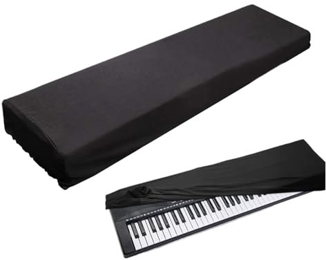 Housse de Protection pour Clavier Piano 61 à 76 Touches, Imperméable Tissu Oxford Housse de Clavier Piano Électronique Coupe-Vent Anti-poussière