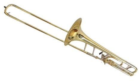 Professionelle Bb F Posaune Aus Messing Für Erwachsene Goldlackiert