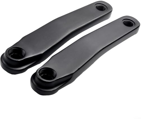 Fahrrad-Kurbelarm, Mountainbike-Aluminiumlegierung, linker Kurbelarm, horizontal, quadratisch, leicht, zentraler Motorkurbel für BNI ISIS, perfekte Passform für Bosch und für Bafang (für BNI Mini ISIS