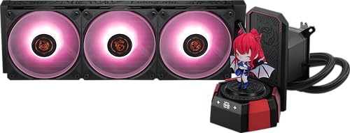MSI CORELIQUID A17 MLG Edition - AIO ARGB CPU Liquid Cooler - 360mm Radiator - LGA 1851 and AM5 Ready - Triple 120mm ARGB PWM Fans - Uni Bracket - Exclusive MLG Figure